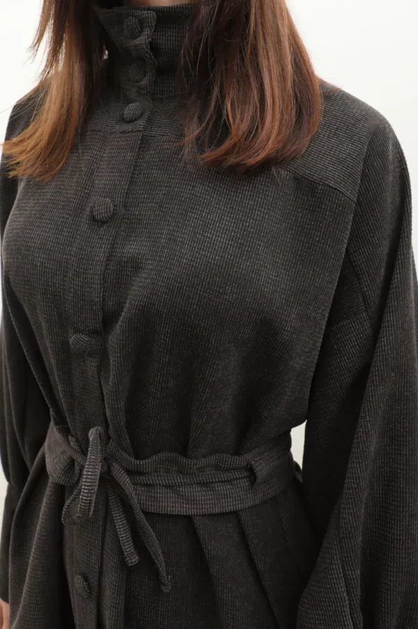 dokulu-vintage-elbise-antrasit-elbise-zulays-46215-56-O