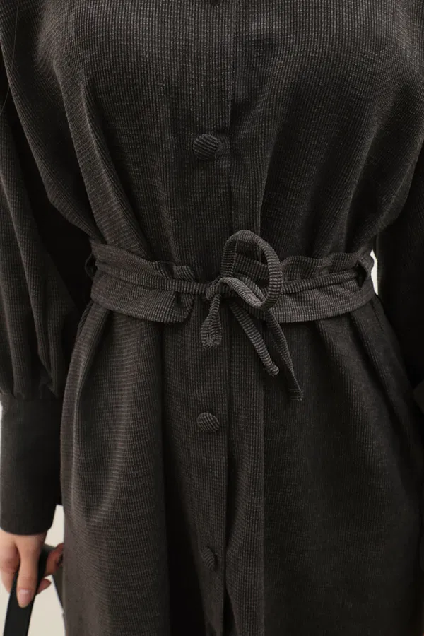 dokulu-vintage-elbise-antrasit-elbise-zulays-46216-56-O