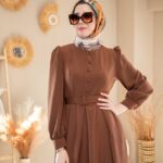 فستان استرا راقي بطول كامل